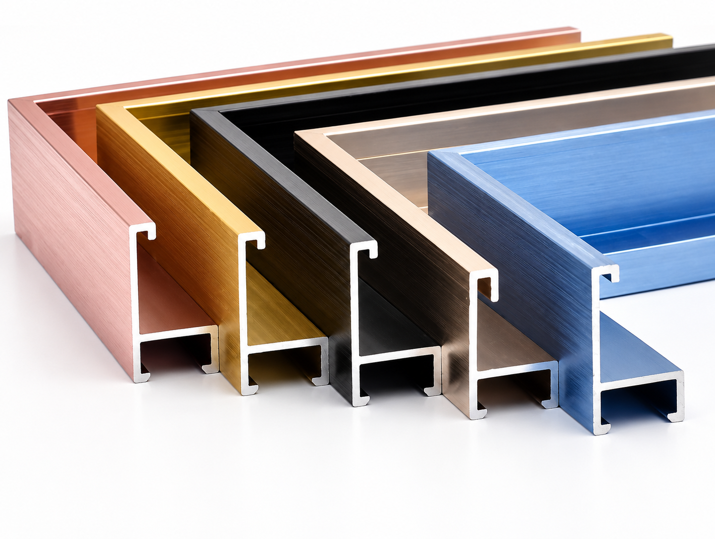 Aluminum Profiles in Aluminum Picture Frames